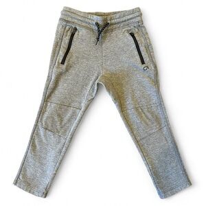 Gap fit sz 3T gray toddler/little kid adjustable waist joggers w/ zipper pockets